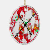 Kersttijd Keramisch Ornament (Rechts)