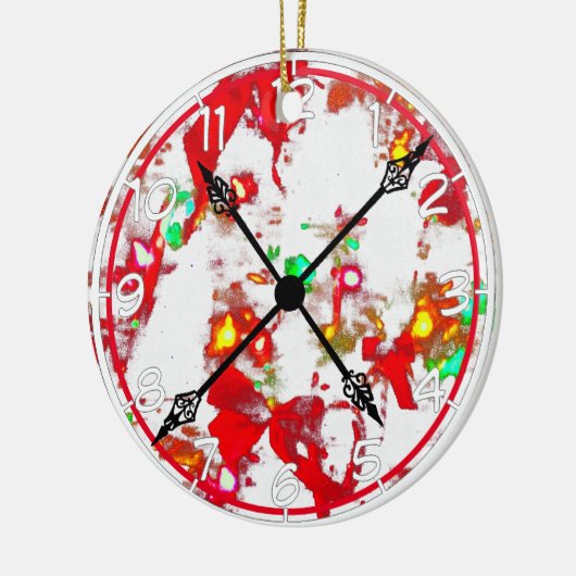 Kersttijd Keramisch Ornament (Links)