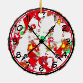 Kersttijd Keramisch Ornament (Achterkant)