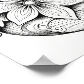 Kersttijd Kleurend Poster (Hoek)