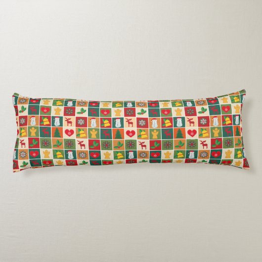 Kersttijd kussen (Achterkant)