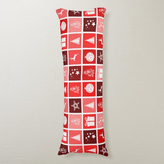 Kersttijd kussen (Voorkant Verticaal)