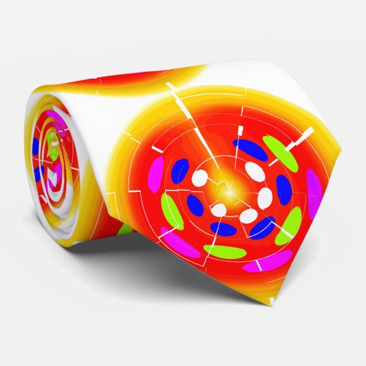 Kersttijd leuk stropdas (Opgerold)