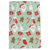 Kersttijd medium cadeauzakje (Voorkant)