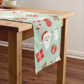 Kersttijd medium tafelloper (Voorbeeld)