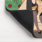 Kersttijd Muismat (Hoek)