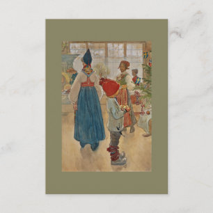 Kersttijd Opnieuw Julaftonen Kaart