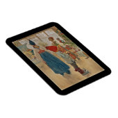 Kersttijd Opnieuw Julaftonen Magneet (Rechterzijde)