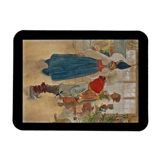 Kersttijd Opnieuw Julaftonen Magneet (Horizontaal)