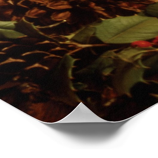 Kersttijd Poster (Hoek)