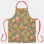 Kersttijd Schort (Voorkant)