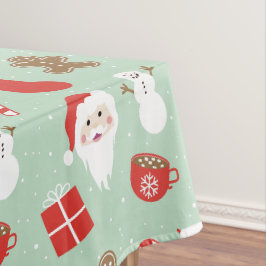 Kersttijd tafelkleed