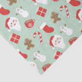 Kersttijd tissuepapier (Detail)