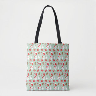 Kersttijd tote bag