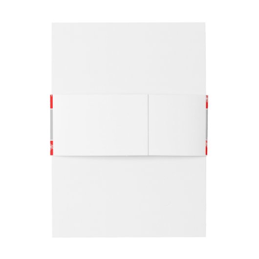 Kersttijd... Uitnodigingen Wikkel (Achterkant Voorbeeld)