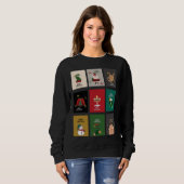 Kersttijd Vrouwen sweatshirt (Voorkant volledig)
