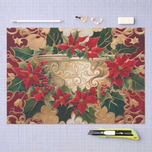 kersttijdpapier tissuepapier (Craft)