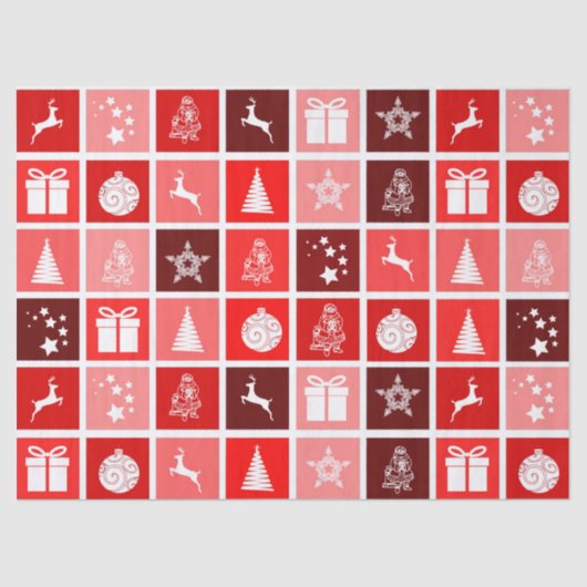 kersttijdpapier tissuepapier (Voorkant)