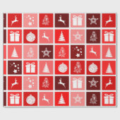 kersttijdverpakkingspapier cadeaupapier (Vlak)