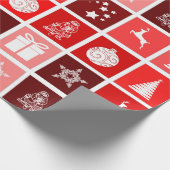 kersttijdverpakkingspapier cadeaupapier (Hoek)