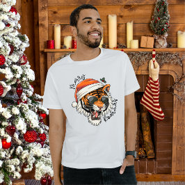 kersttijger | Merry Roarmas vakantie T-shirt