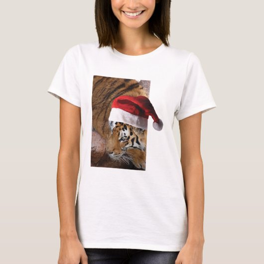 Kersttijger T-shirt (Voorkant)