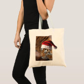Kersttijger Tote Bag (Voorkant (product))