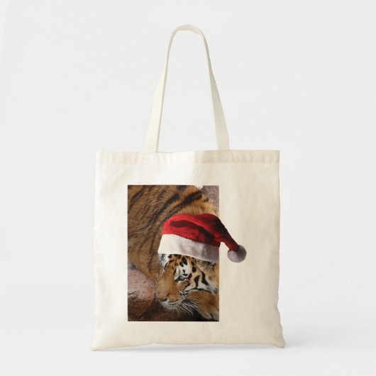 Kersttijger Tote Bag (Voorkant)