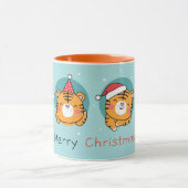 Kersttijgers Mok (Midden)