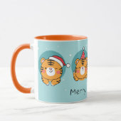 Kersttijgers Mok (Links)