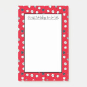 kersttingle bells persoonlijke post-it notities post-it® notes (Voorkant)