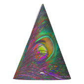 kersttinsel Peacock Feathers Feesthoedjes (Links)