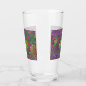 kersttinsel Peacock Feathers Glas (Links)