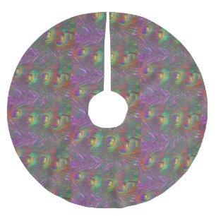 kersttinsel Peacock Feathers Kerstboom Rok