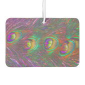 kersttinsel Peacock Feathers Luchtverfrisser (Achterkant)