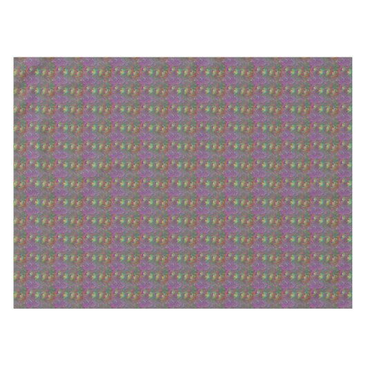 kersttinsel Peacock Feathers Tafelkleed (Voorkant (Horizontaal))