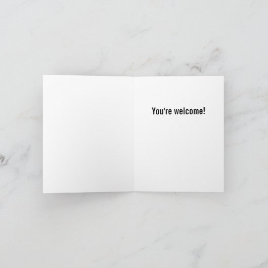 Kersttip: truc voor slechte kinder grap kaart (Binnen)