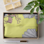 kersttissue Paper North Pole Santa Tissuepapier (Geschenk)