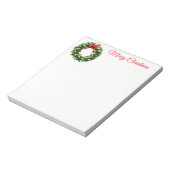 kersttoetsenblok notitieblok (Linkerzijde)