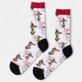 kersttoggenburg Baby Goat Wishes Sokken (Links)