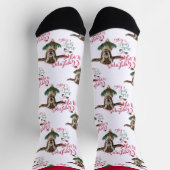 kersttoggenburg Baby Goat Wishes Sokken (Top)