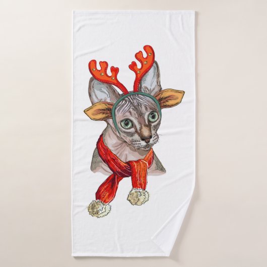 kersttong badhanddoek (Badhanddoek)