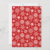 kersttong Birch Bark 4 PHOTO Greep Feestdagenkaart (Achterkant)