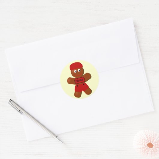 kersttong Boy Sticker (Envelop)