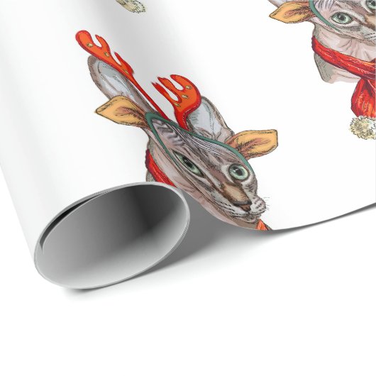 kersttong cadeaupapier (Rol Hoek)