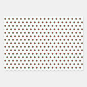 kersttong Mistletoe Waterverf met handbeschilderd Inpakpapier Vel (Voorkant 3)