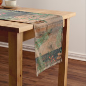 kersttong naaldbomen Pijnhout Lange Tafelloper (Voorbeeld)