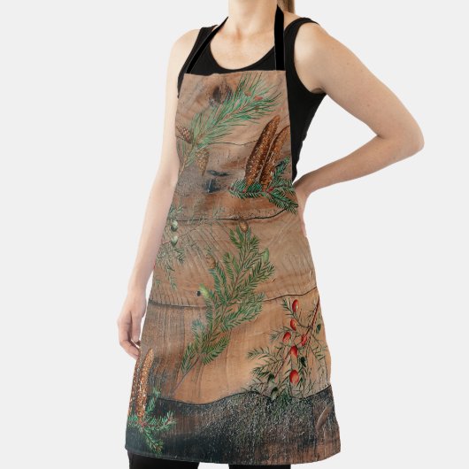 kersttong naaldbomen Pijnhout Schort (Insitu)