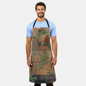kersttong naaldbomen Pijnhout Schort (Gedragen)