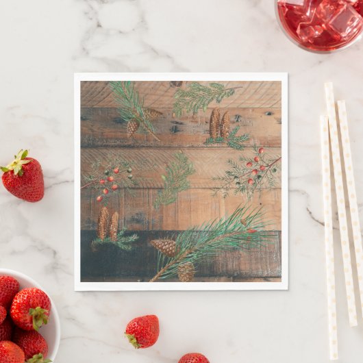 kersttong naaldbomen Pijnhout Servet (Insitu)